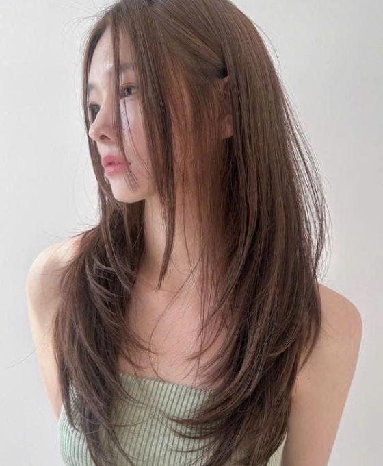 Nhuộm nâu 